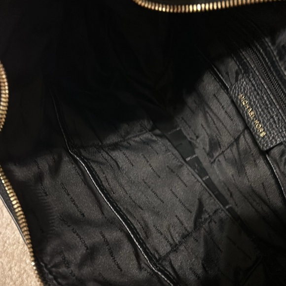 Michael Kors Lydia Large Black Hobo, EUC - Picture 11 of 12